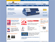 Tablet Screenshot of cyberoam.ca