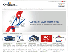 Tablet Screenshot of cyberoam.net